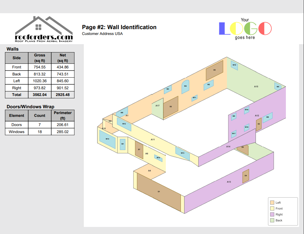 Wall Identification Page