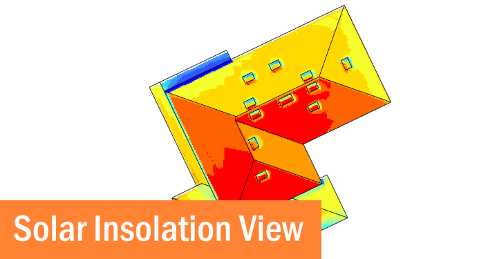 Solar insolation view